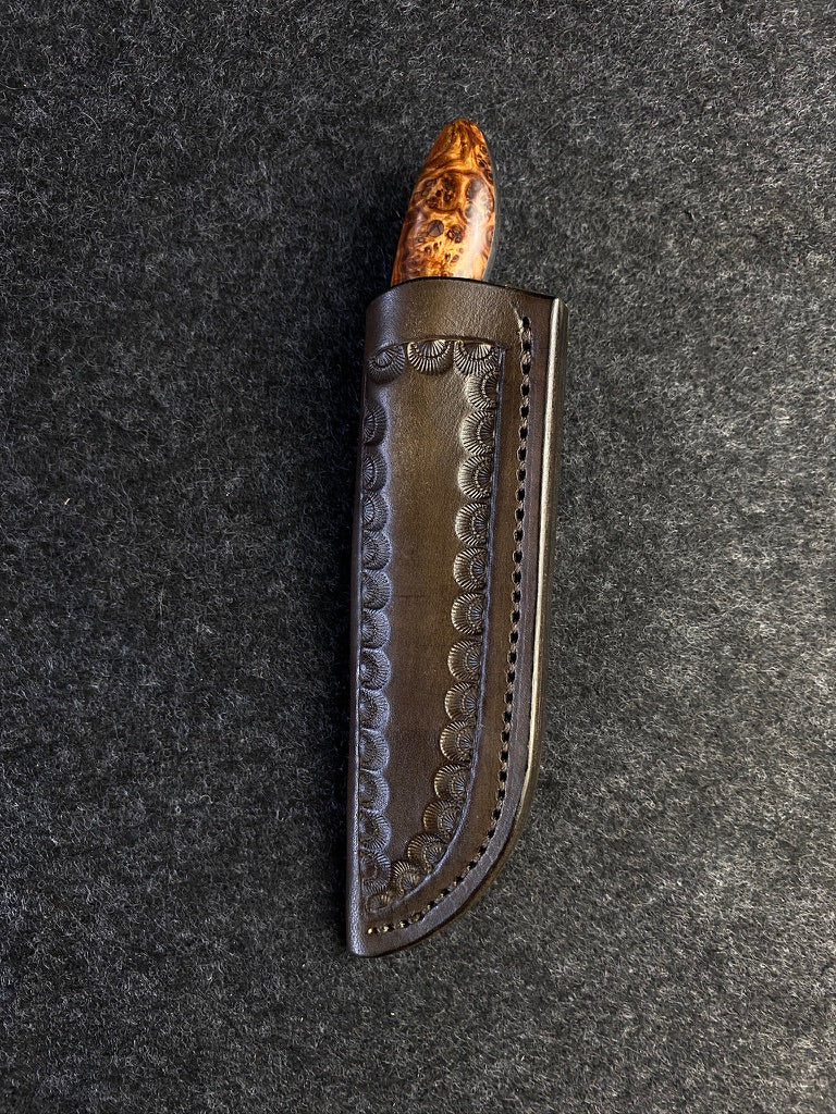 edc peanut in amboyna burl