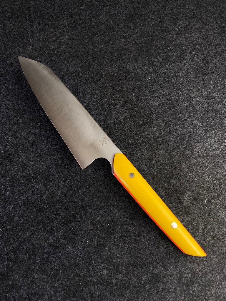 8" k tip in mellow yellow micarta