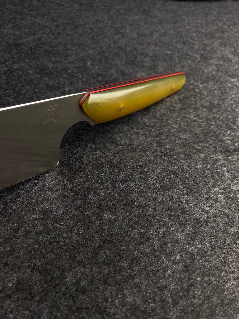 stainless k tip with lager g10