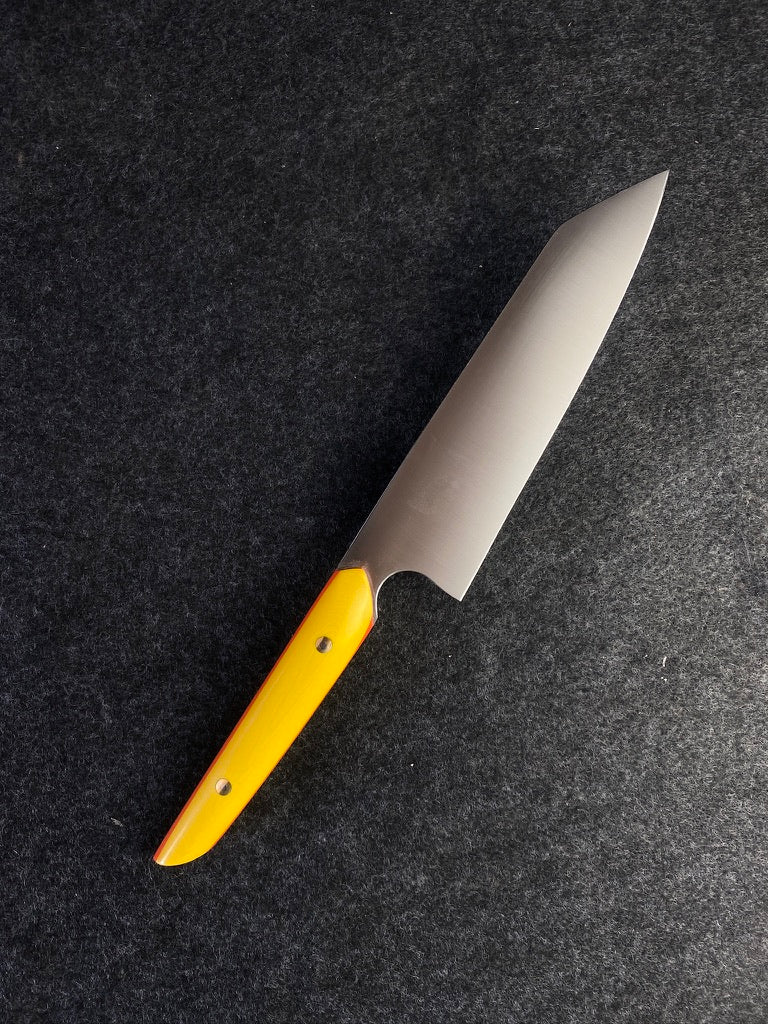 8" k tip in mellow yellow micarta