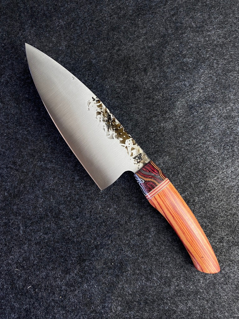 8.5" Chefs knife in tulipwood