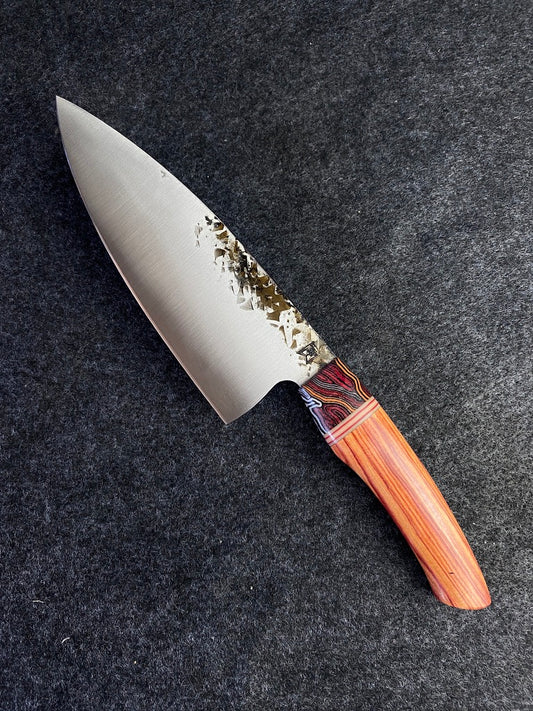 8.5" Chefs knife in tulipwood