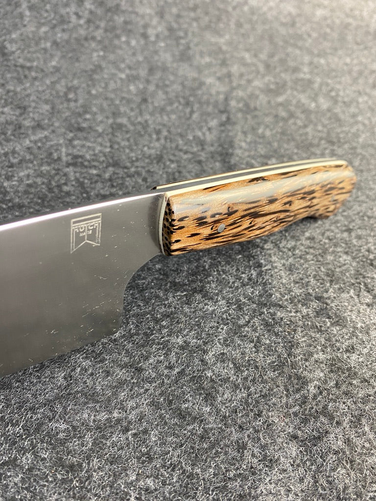 7" chefs with black palm