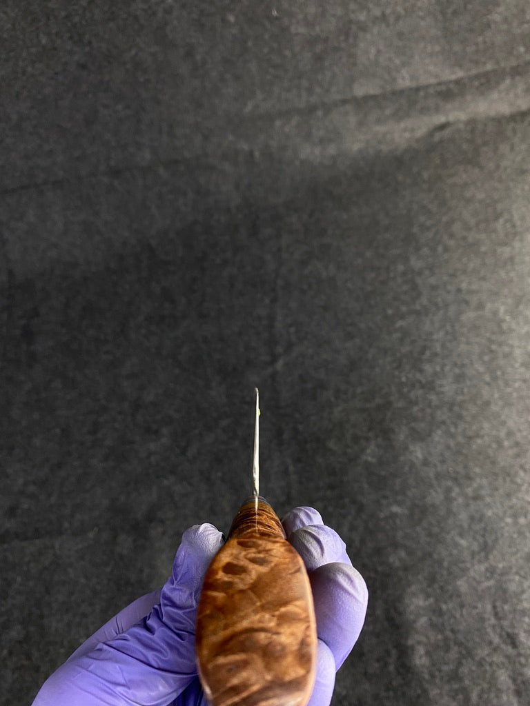 High Carbon Traditional Chefs with redwood burl