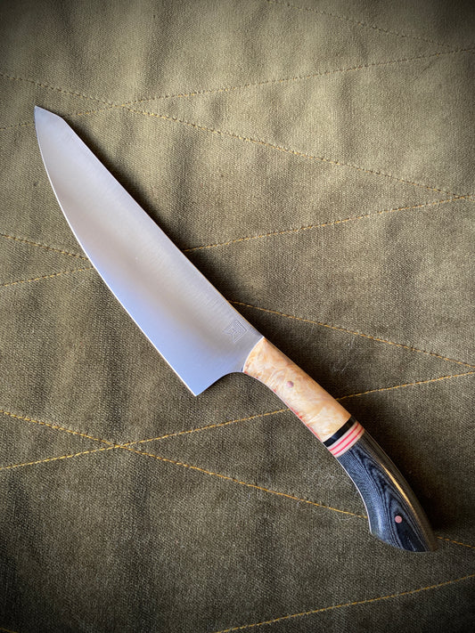 8" chefs with rocker