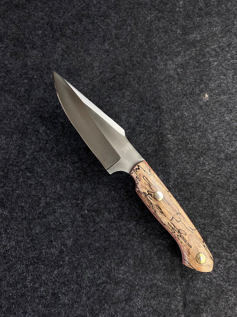 stainless spalted maple hunter