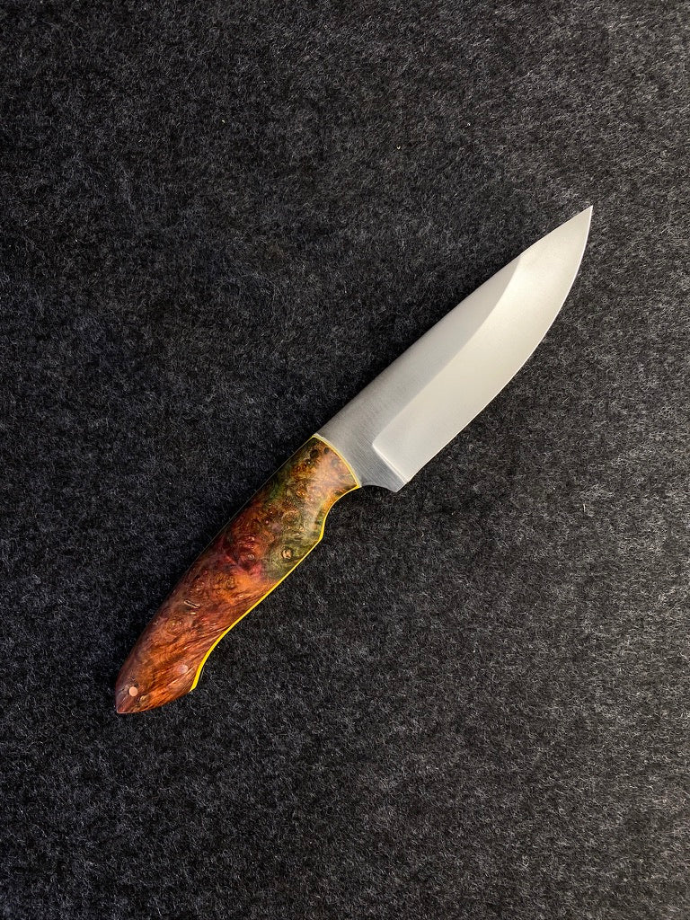 Stainless hunter in double dyed maple