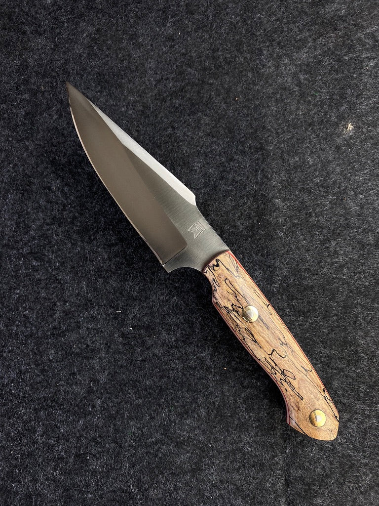 stainless spalted maple hunter