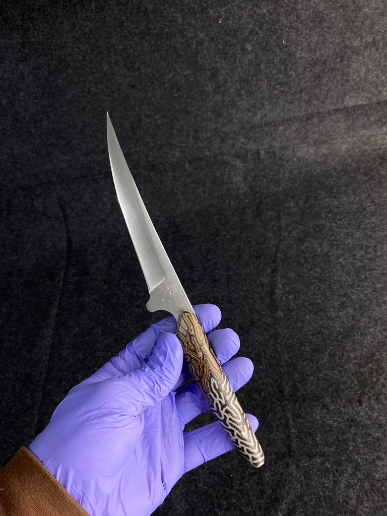 stainless boning knife