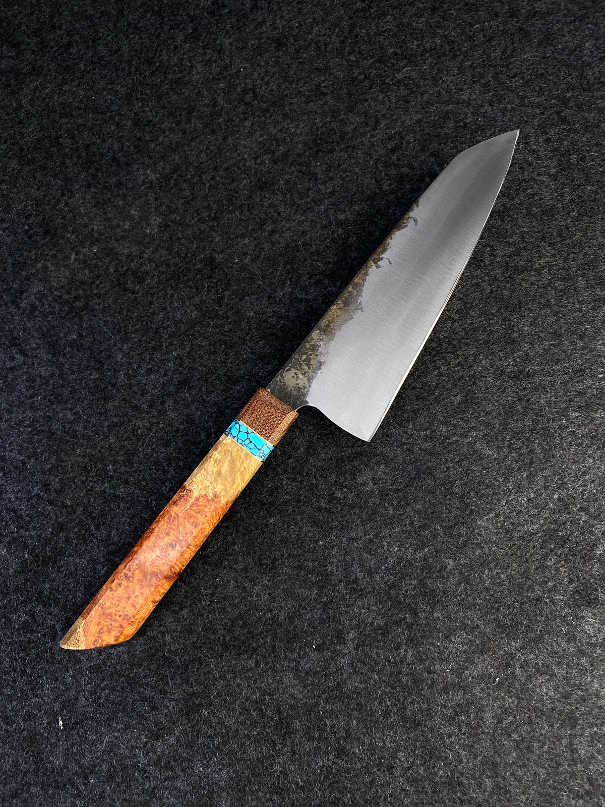 8” k tip in amboyna