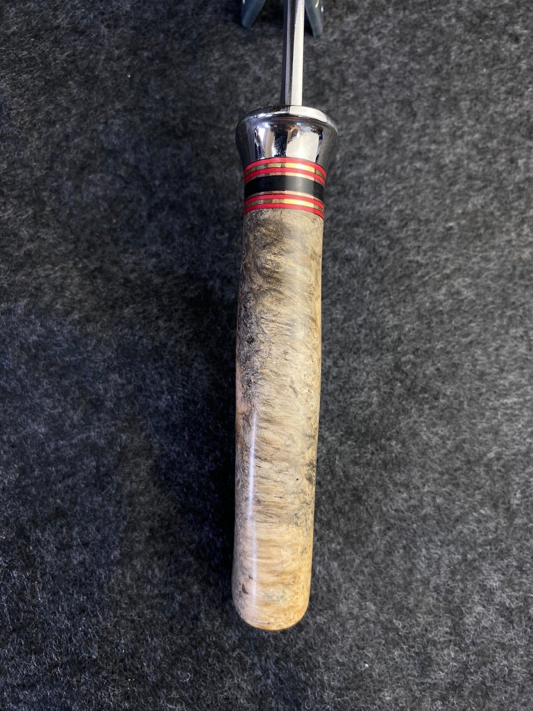Drop Point hunter in s-30v and black amboyna