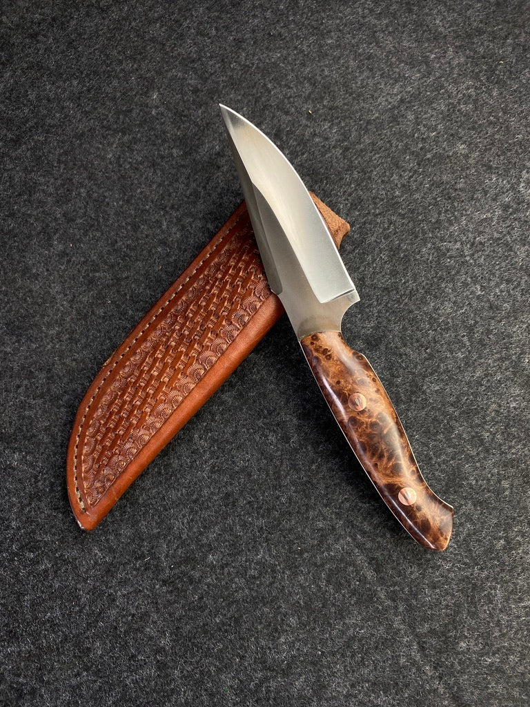 Stainless redwood burl hunter