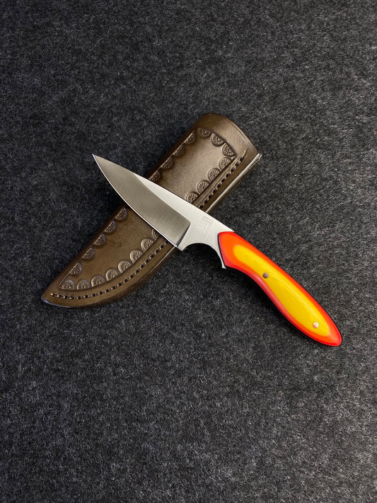 stainless edc in multi color g10