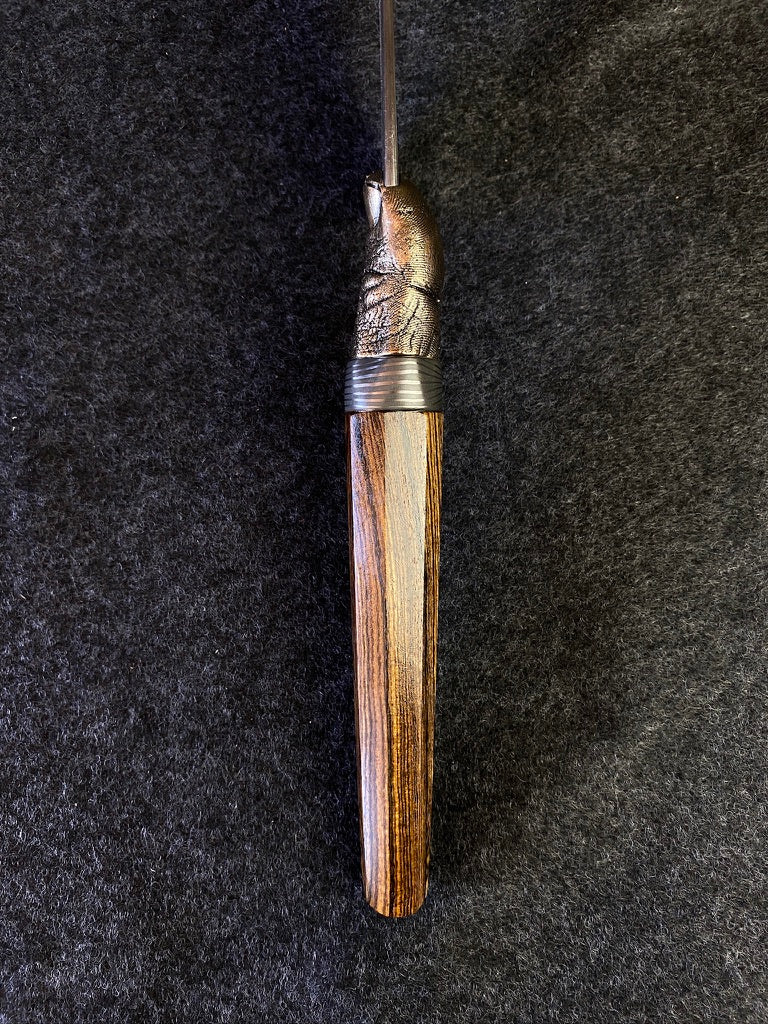 thumbs up damascus chefs knife