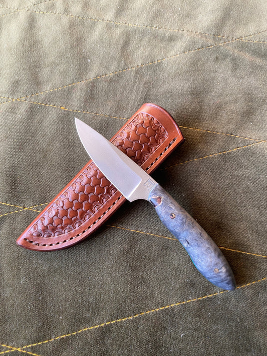Stainless edc fixed blade