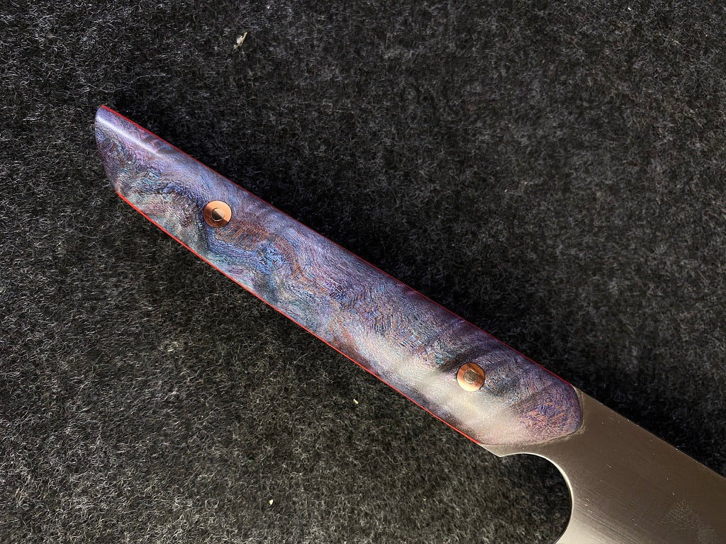 8" k tip in dyed maple