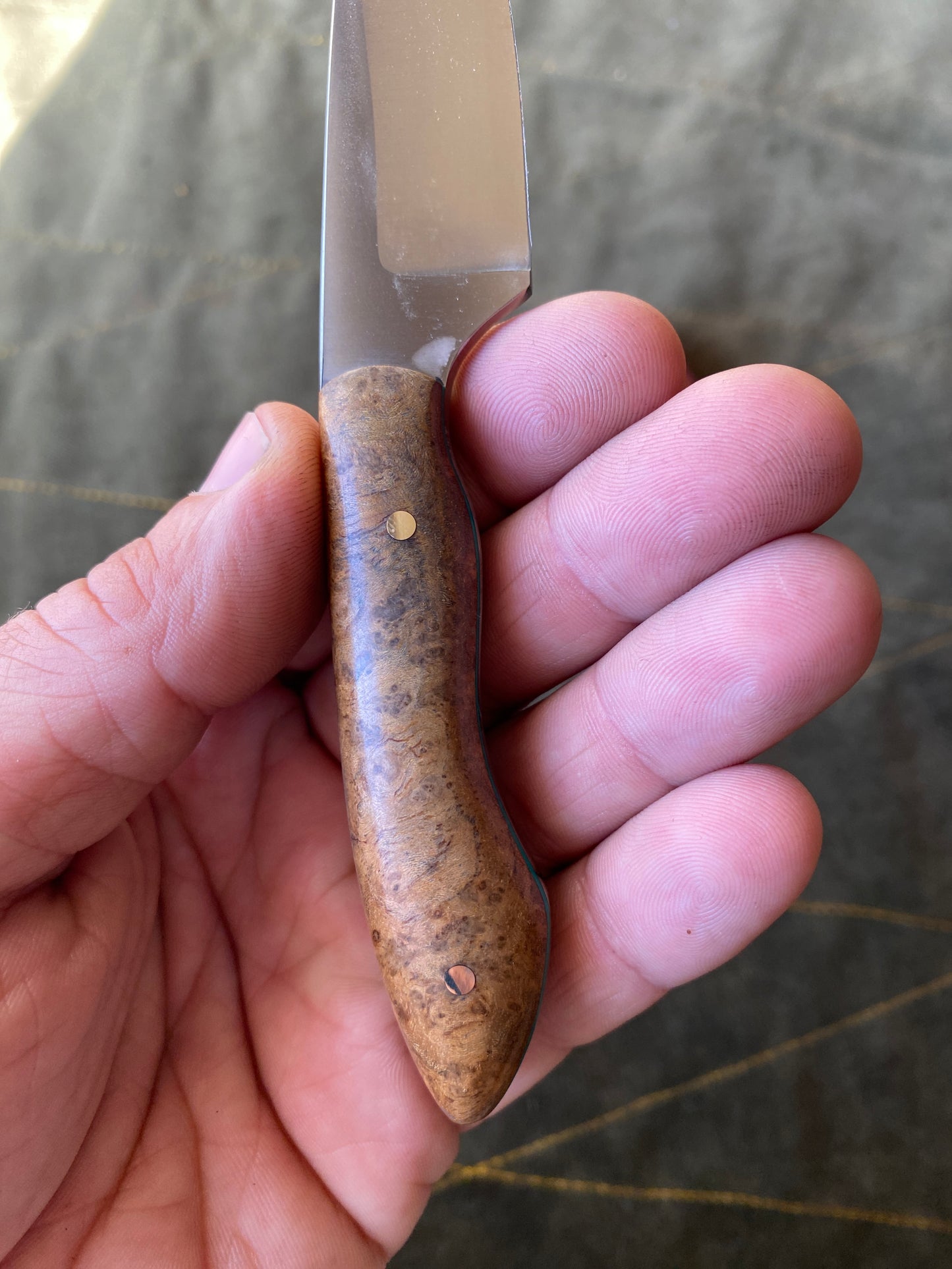 Stainless edc fixed blade