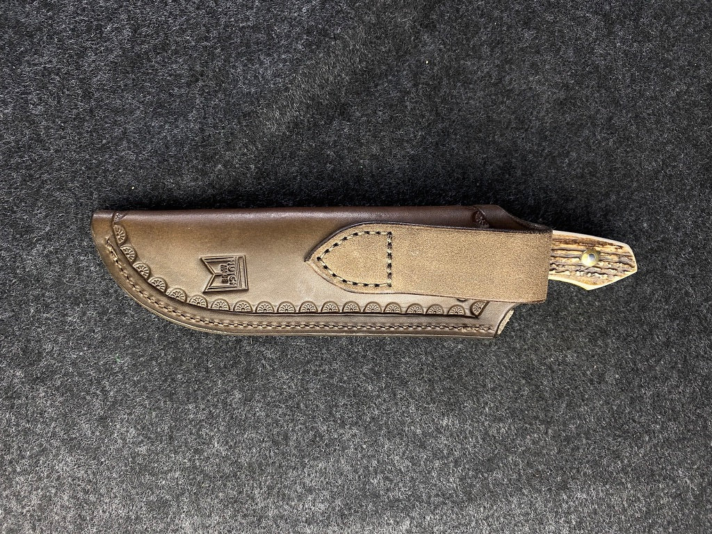 stainless red stag skinner