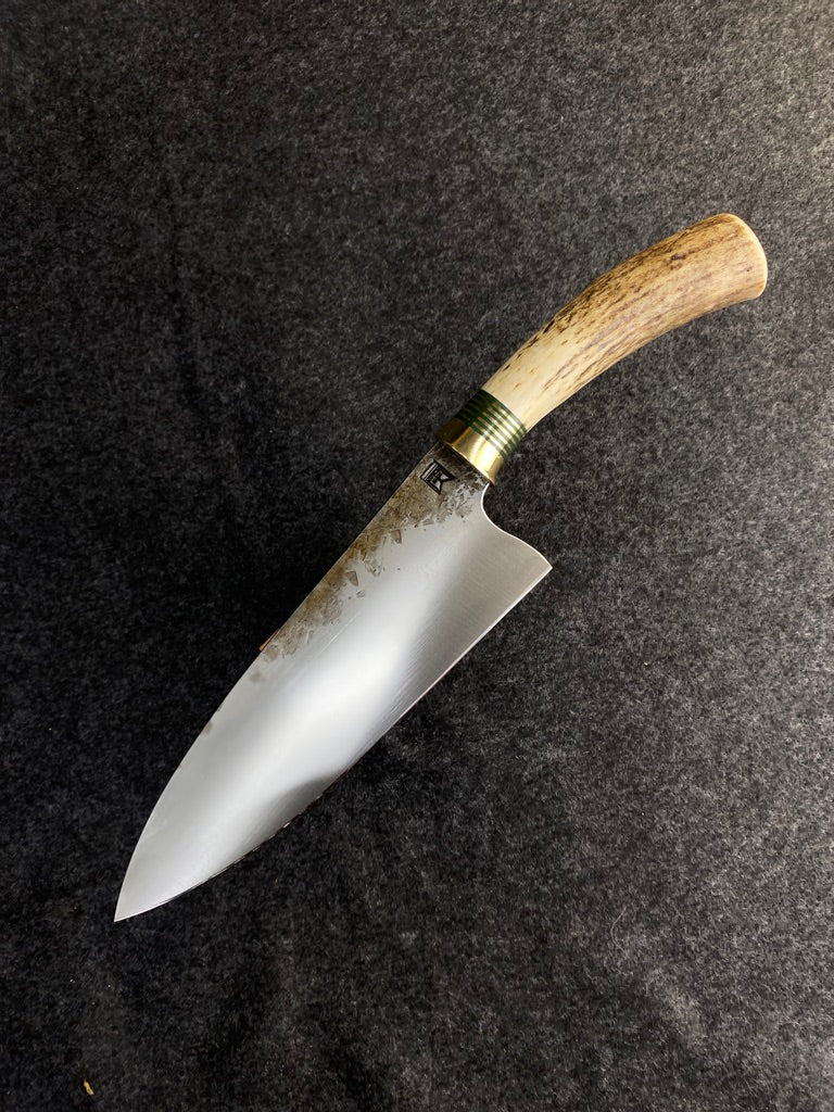 frontier chefs with elk antler