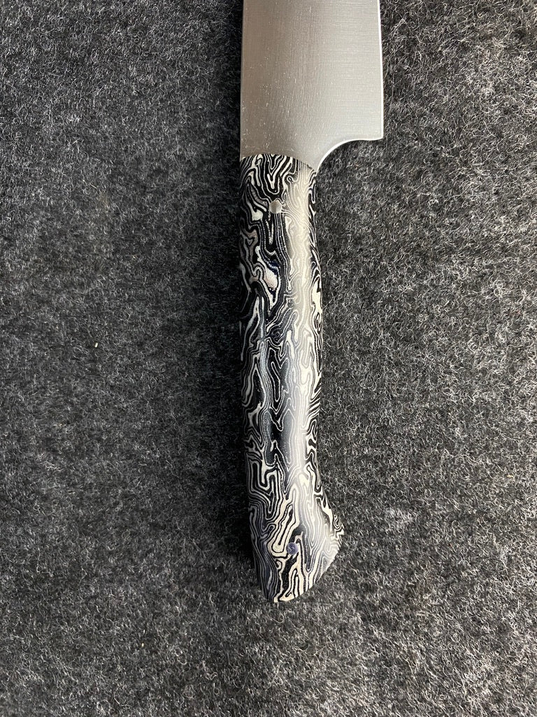 6" petty with black and white micarta