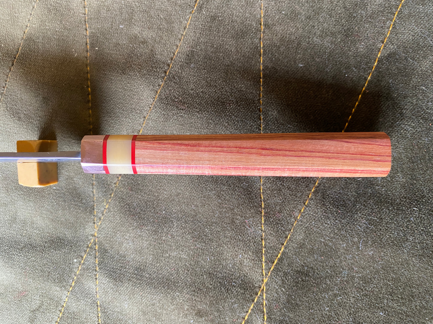 Tulipwood octagonal handle