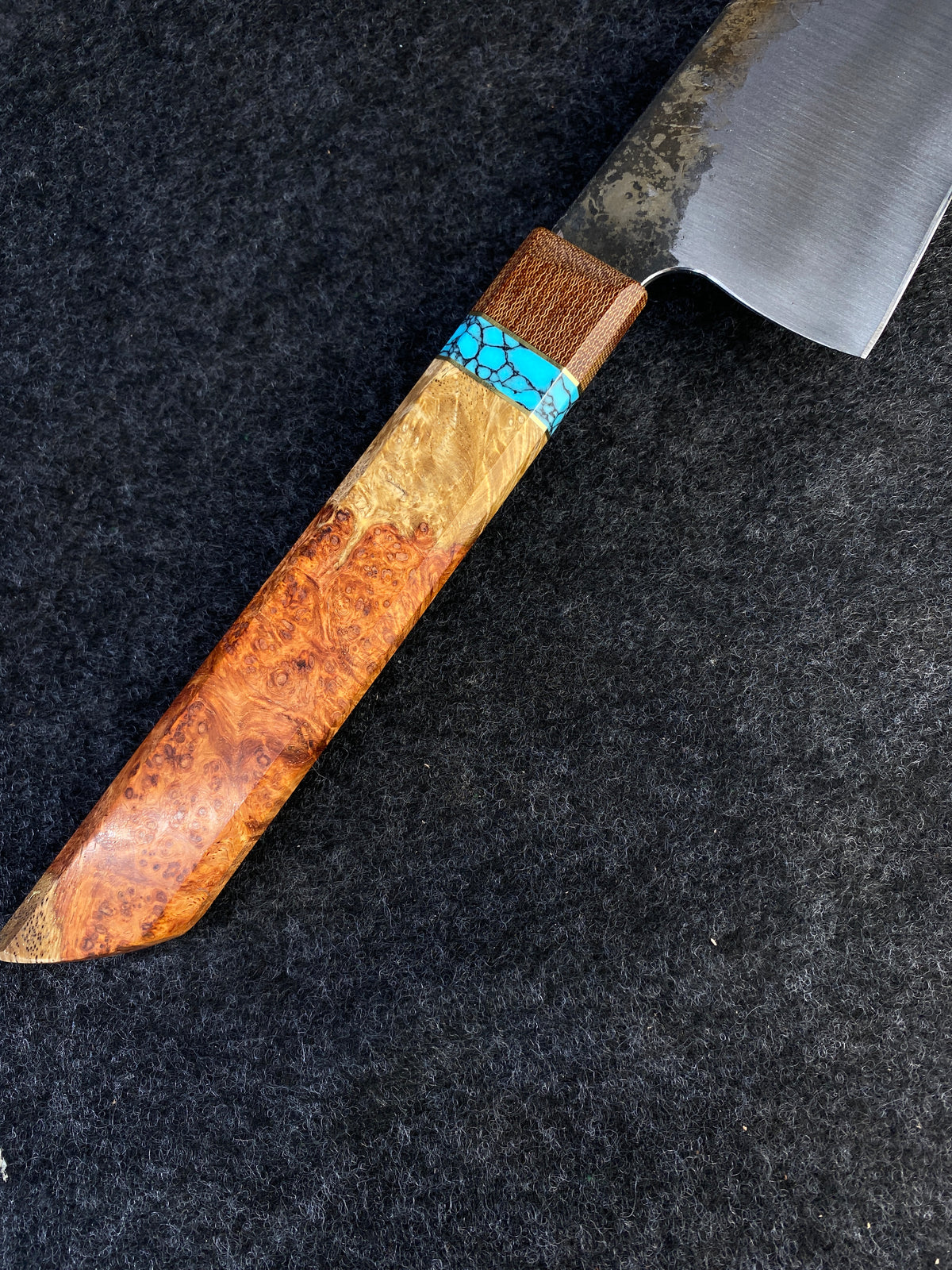 8” k tip in amboyna