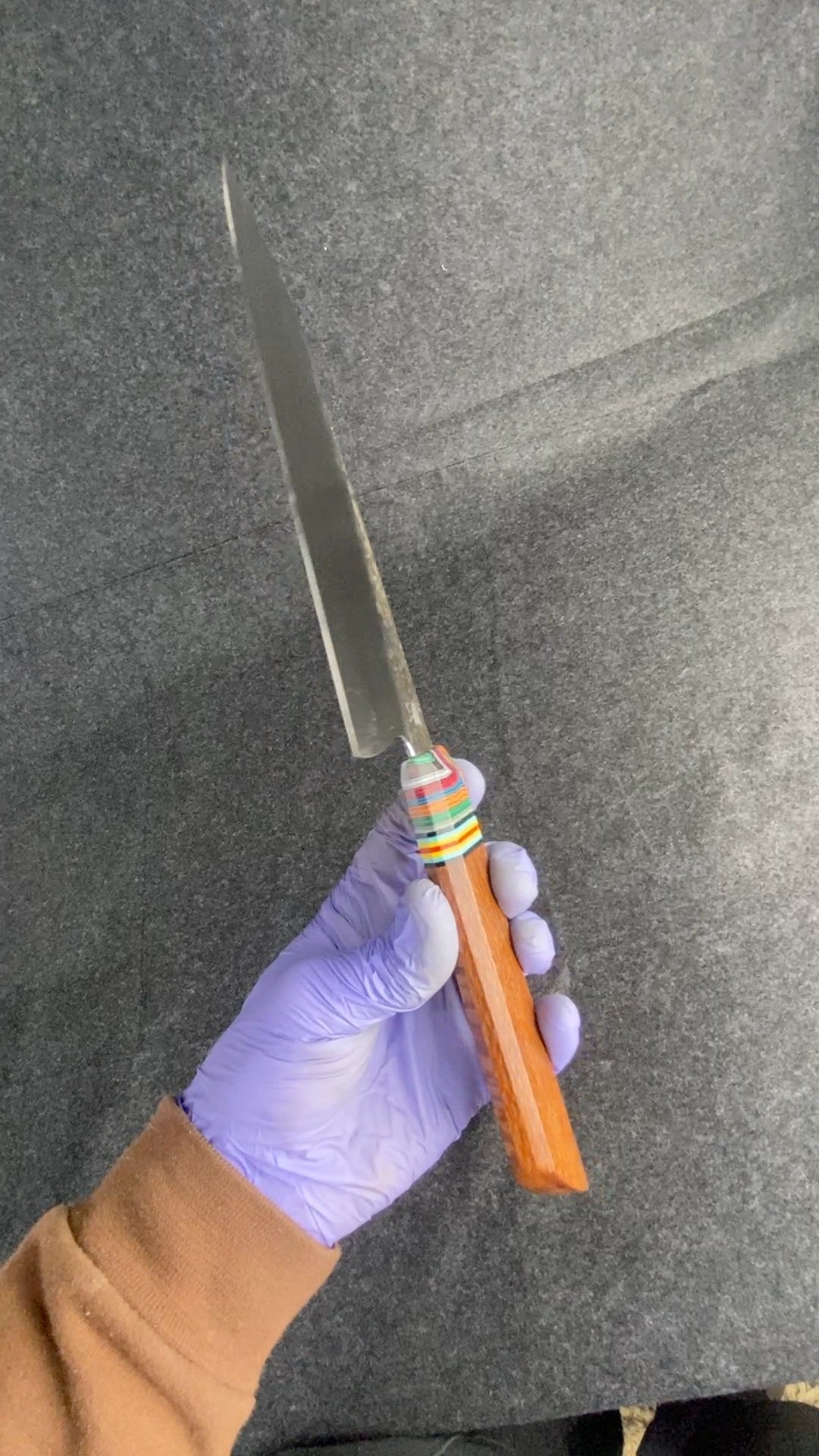 carbon k-tip with lacewood