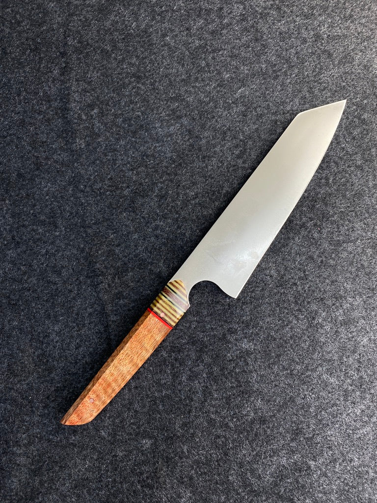 stainless k-tip with mango and stripes