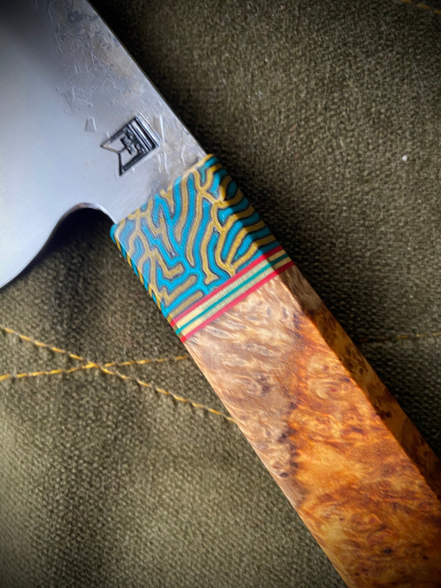 Large K-Tip Carbon Chefs knife
