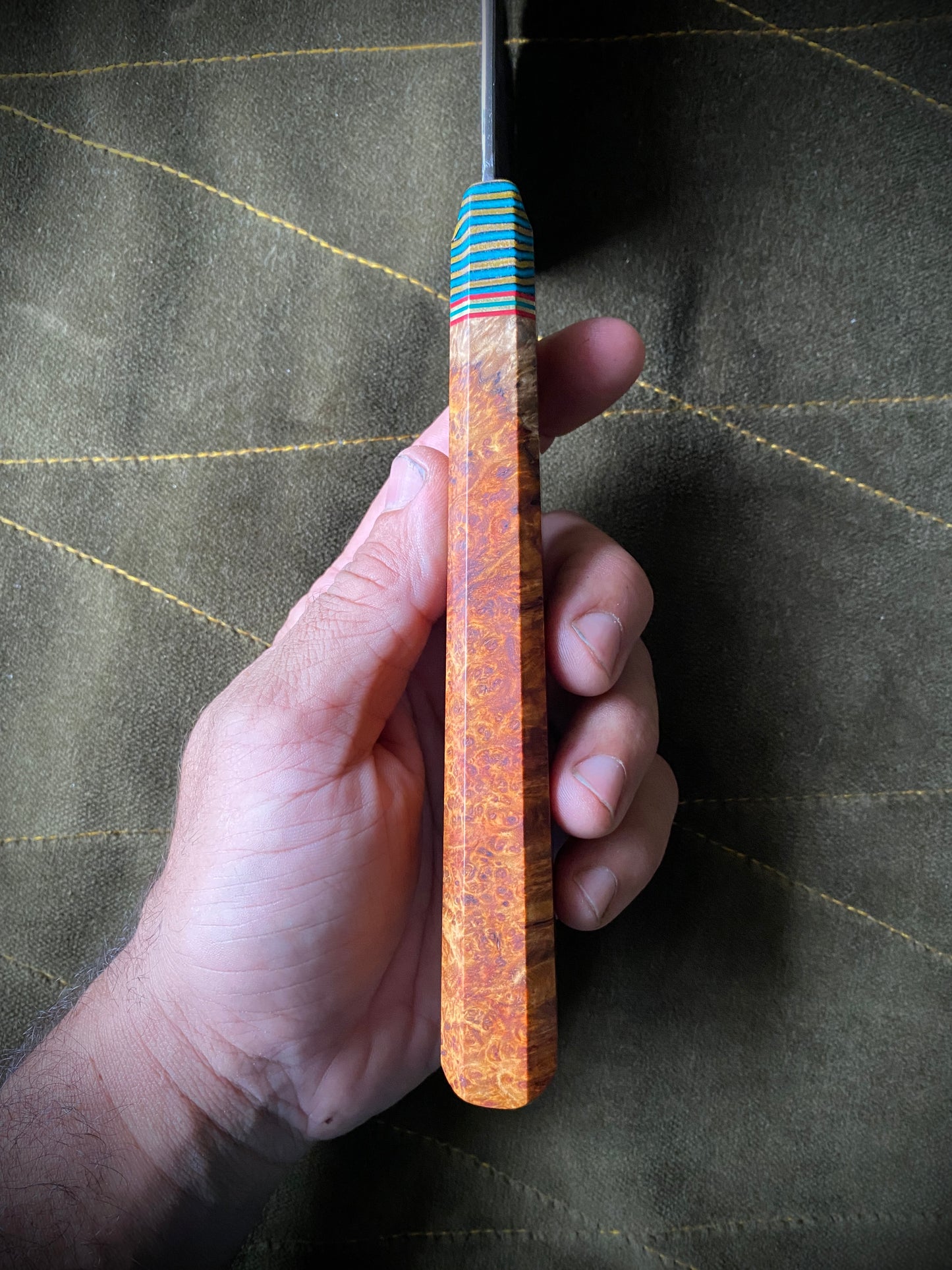 Large K-Tip Carbon Chefs knife